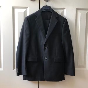 Boys Lord & Taylor 2-piece Suit in Charcoal Grey